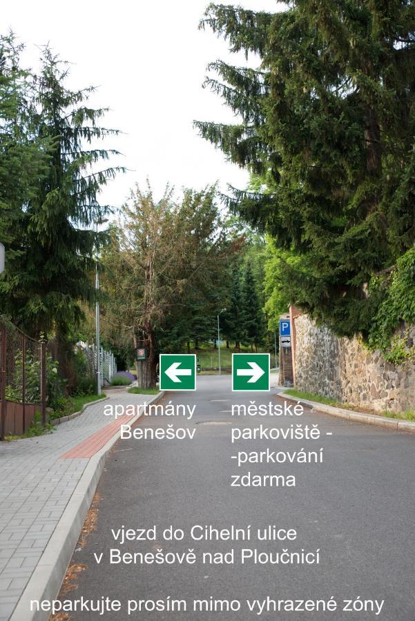 Apartmany Benesov Benesov nad Ploucnici エクステリア 写真